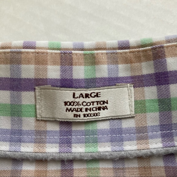 Peter Millar Men's 100% Cotton Long Sleeve Button Down Sport Shirt Size … - Picture 6 of 16